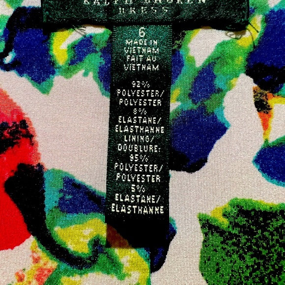 Lauren Ralph Lauren Spring Floral Dress Mother’s Day - Picture 4 of 7